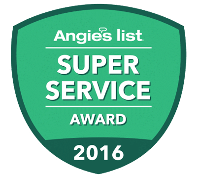 2016 Angie's List Super Service Award Irrigation Repair Specialist Raleigh NC