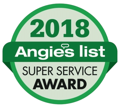 2018 Angie's List Super Service Award Irrigation Repair Specialist Raleigh NC