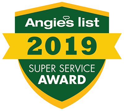 2019 Angie's List Super Service Award Irrigation Repair Specialist Raleigh NC